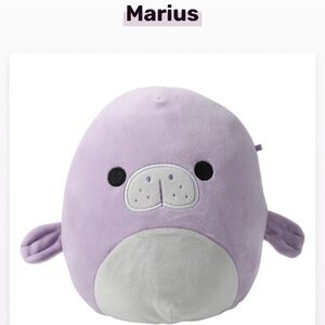 Squishmallows Marius The Manatee